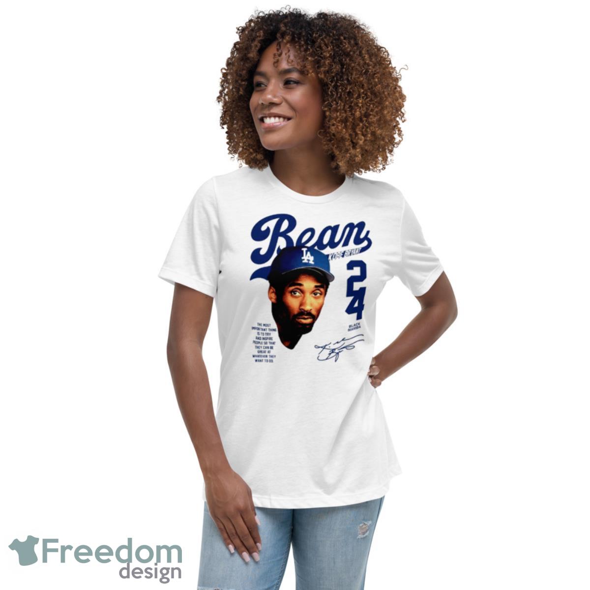 Kobe Bryant Bean LA Dodgers signature shirt - Dalatshirt
