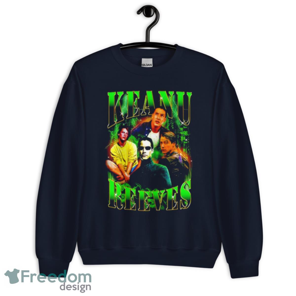 Keanu Reeves Shirt image Keanu Reeves Shirt - Unisex Crewneck Sweatshirt-1