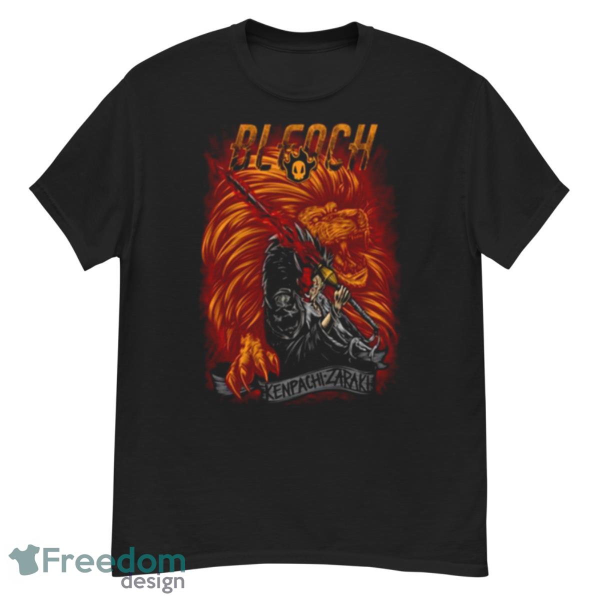 Kenpachi Zaraki Collage Bleach Anime Shirt - G500 Men’s Classic T-Shirt