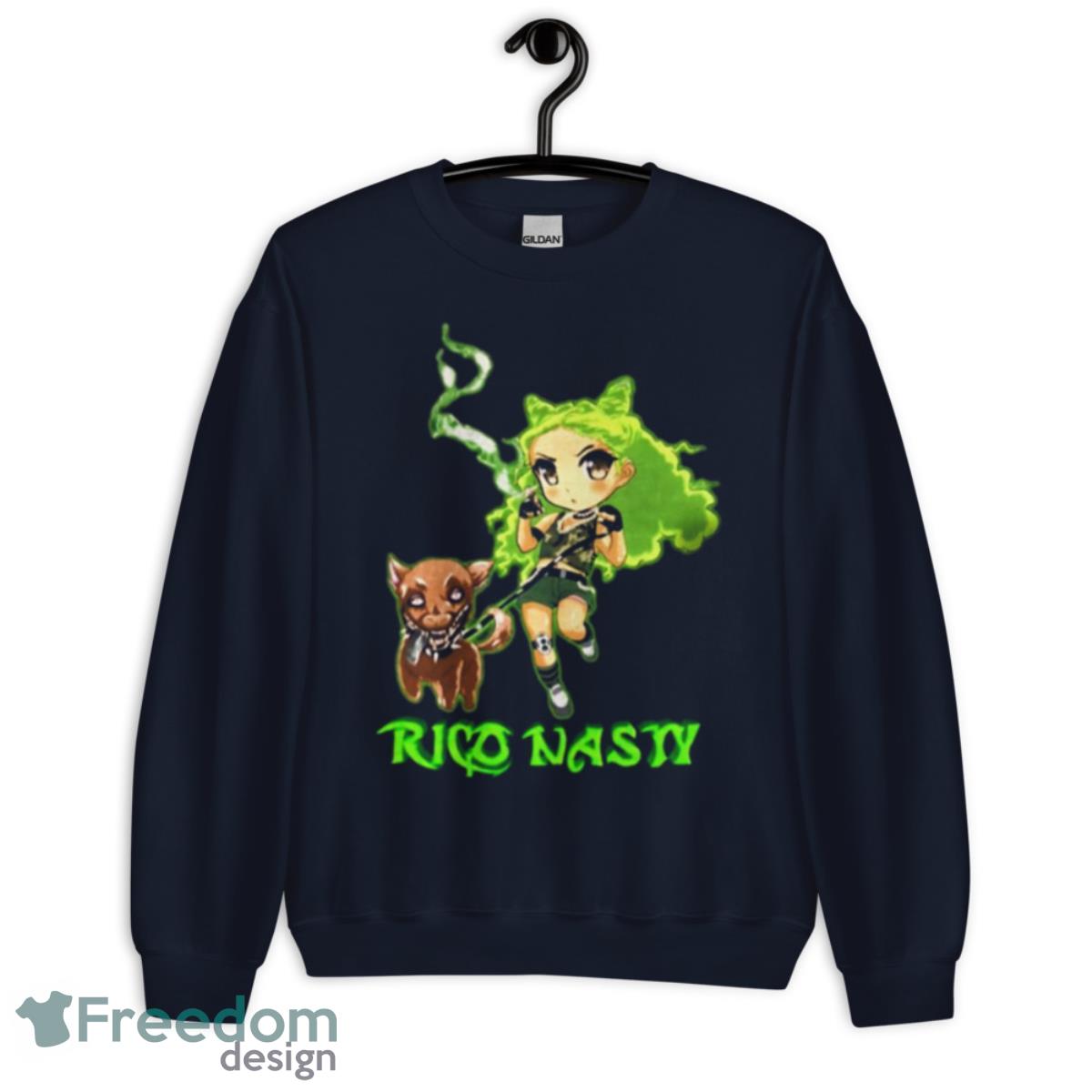 Key Lime Og Rico Nasty shirt - Unisex Crewneck Sweatshirt-1