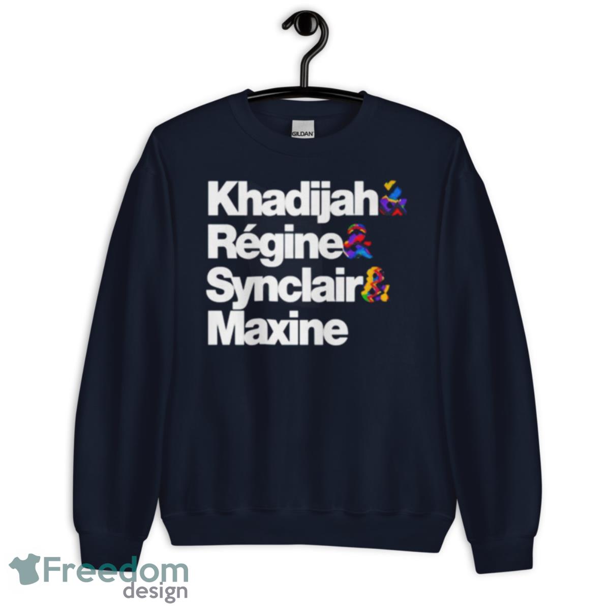 Khadijah regine synclair maxine shirt - Unisex Crewneck Sweatshirt-1