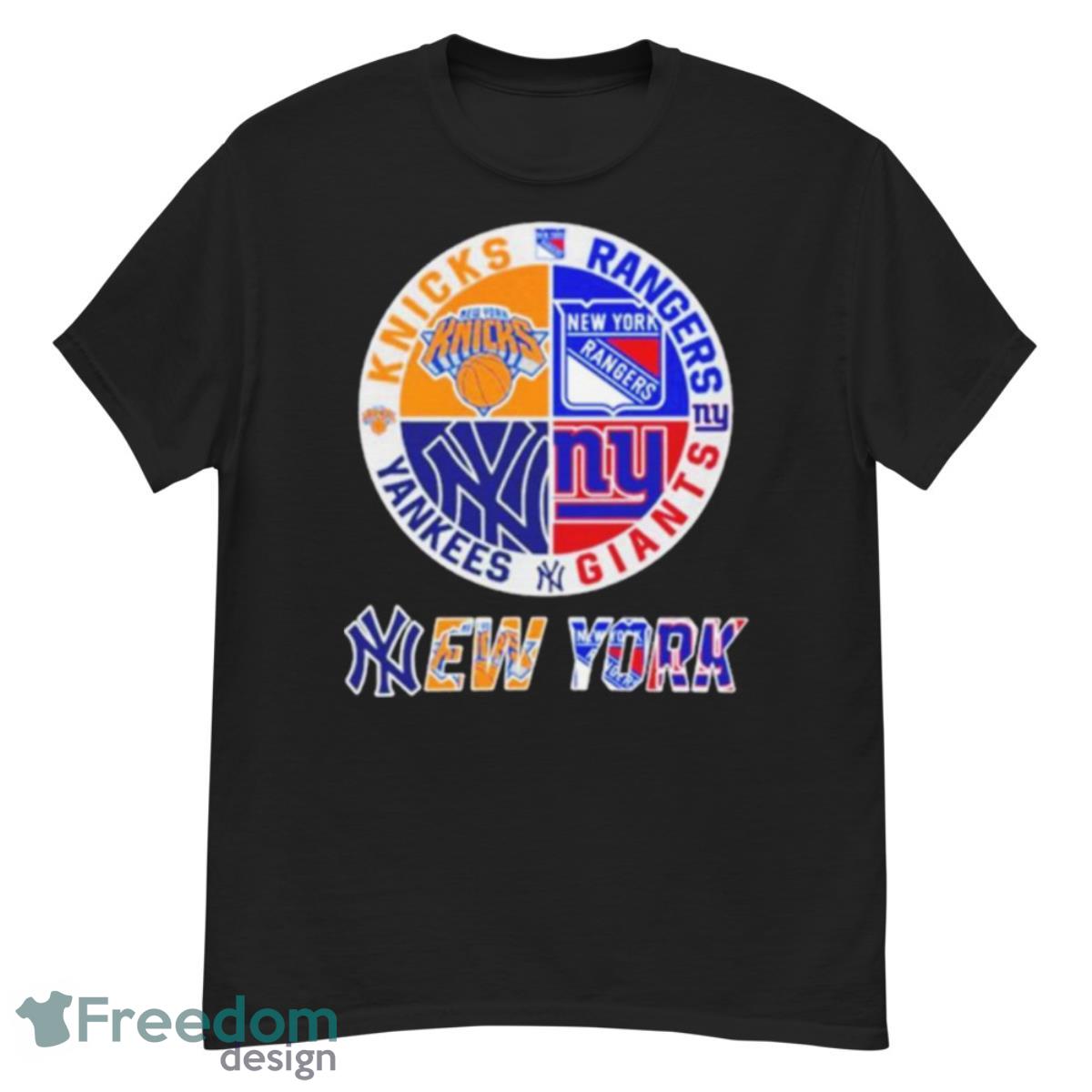 Knicks Rangers Yankees And Giants New York Sport Teams Shirt - G500 Men’s Classic T-Shirt