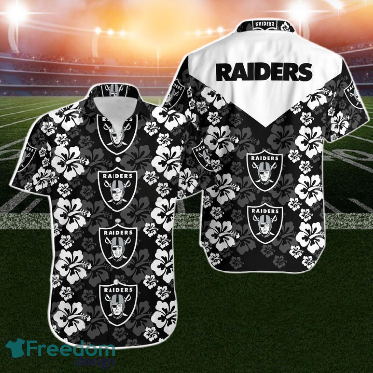 Las Vegas Raiders Flowers Hawaii Shirt For Men Women Product Photo 1