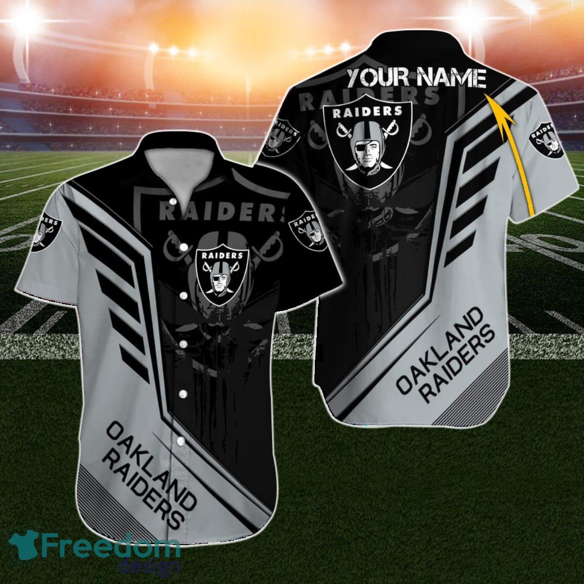 Personalized Las Vegas Raiders Hawaiian Shirt NFL Football