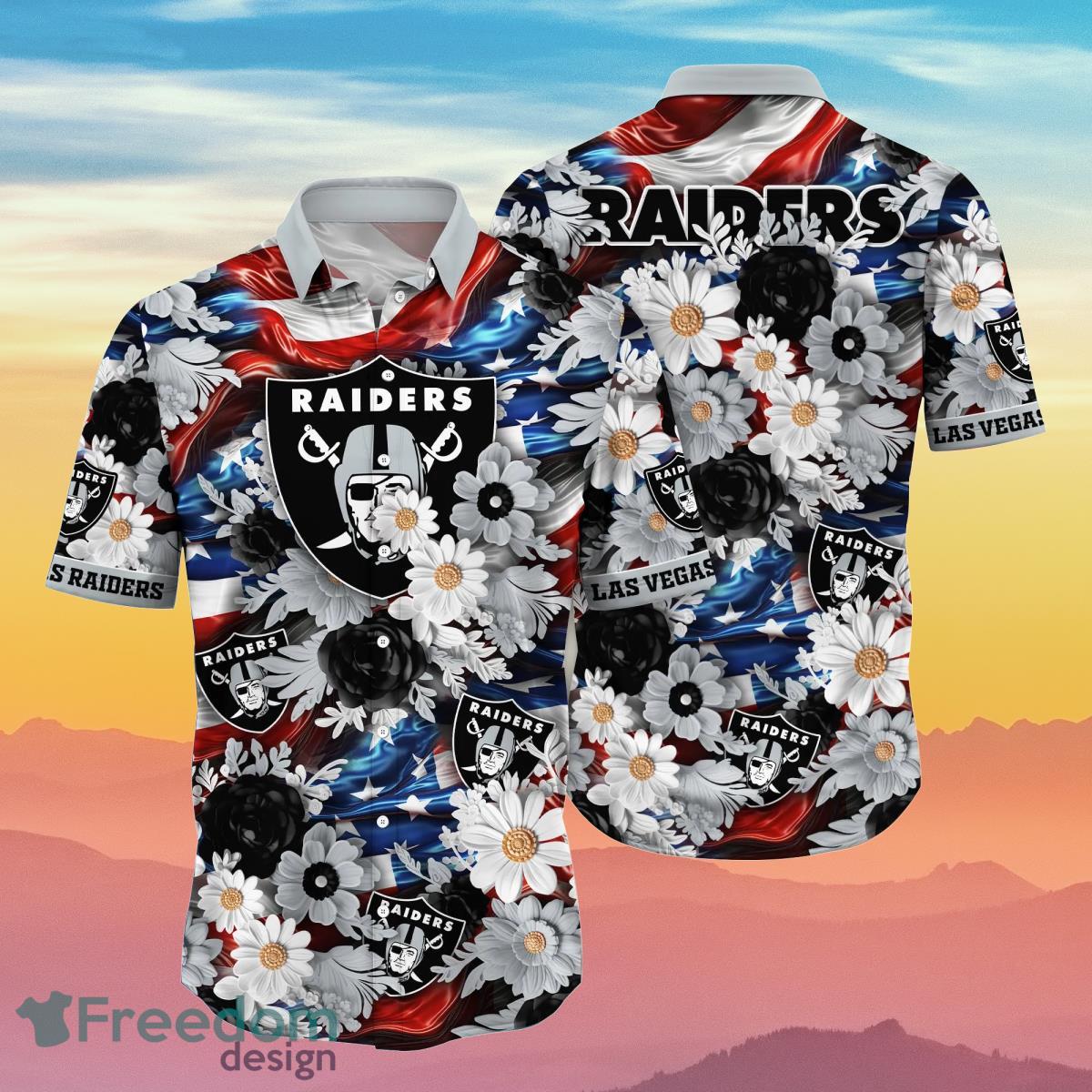 Las Vegas Raiders-NFL Hawaii Shirt Best Gift For Men And Women Fans