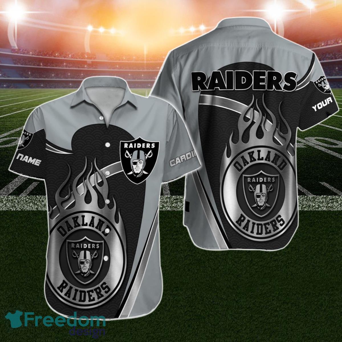 Las Vegas Raiders NFL Hawaiian Shirt Personalized For Men Women Product Photo 1