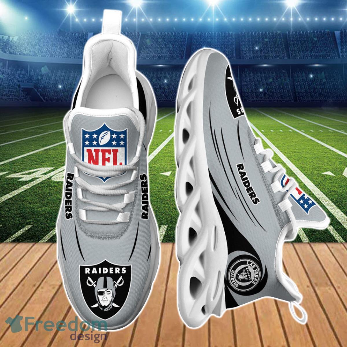 Las Vegas Raiders NFL Max Soul Shoes For Men And Women Product Photo 2