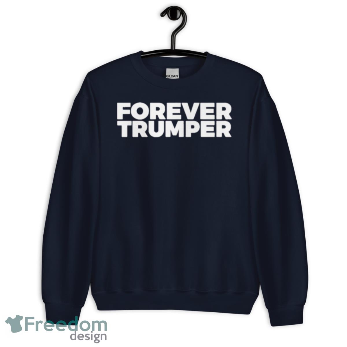 Laura Loomer Wearing Forever Trumper Shirt - Unisex Crewneck Sweatshirt-1