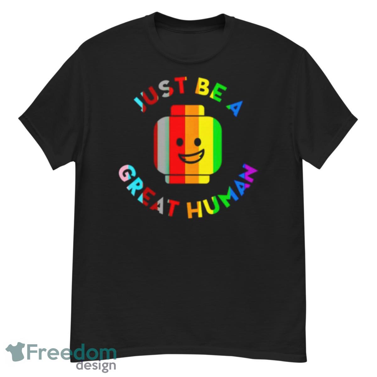 Lego pride just be a great human T shirt - G500 Men’s Classic T-Shirt