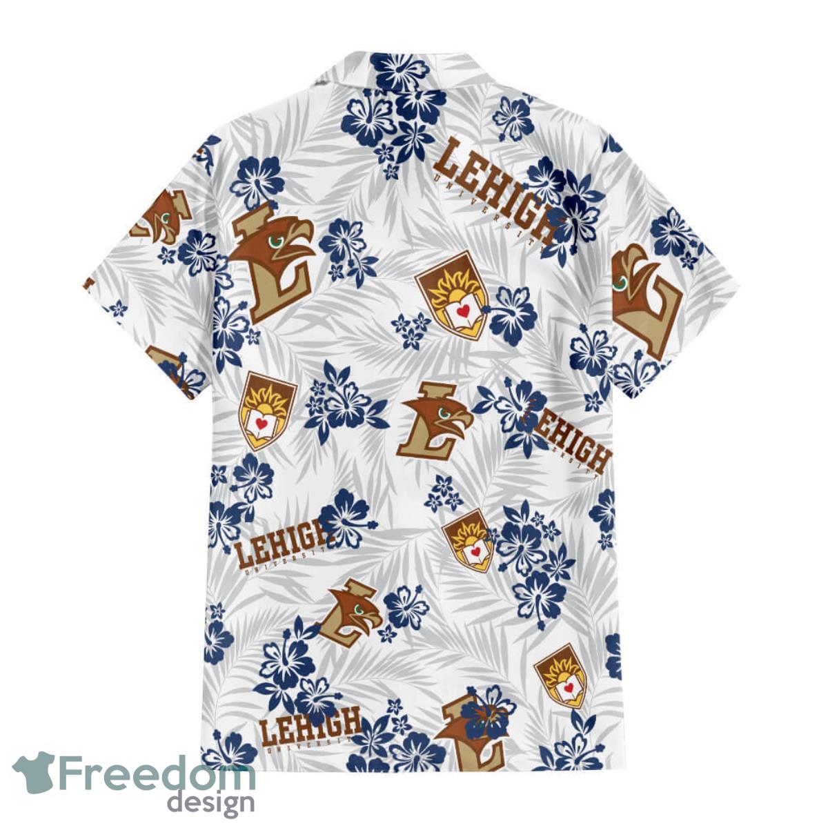 Lehigh University Lehigh Mountain Hawks Football Hawaiian Shirt Product Photo 1