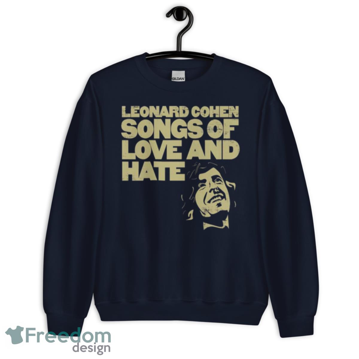 Leonard Cohen The Rehearsal Shirt - Unisex Crewneck Sweatshirt-1