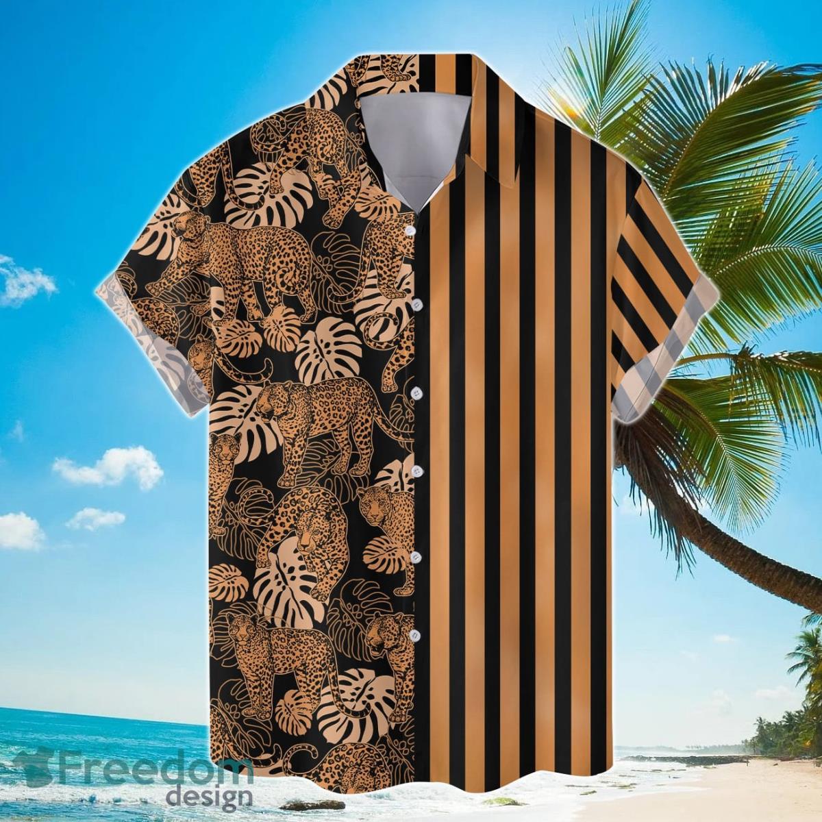 Leopard Hawaiian Shirts Aloha For Men And Women Product Photo 2