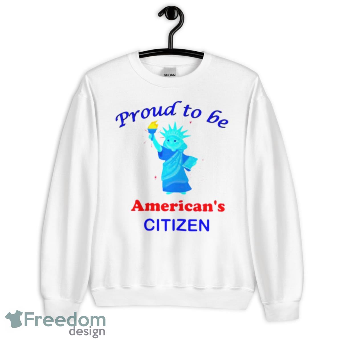 Liberty proud to be American’s citizen shirt - Unisex Heavy Blend Crewneck Sweatshirt