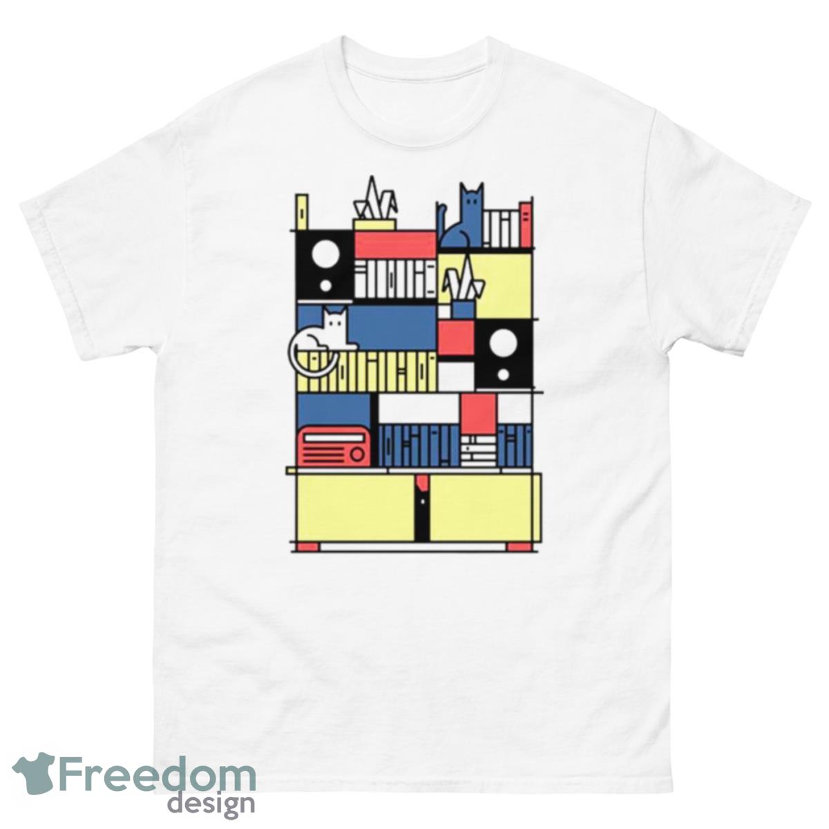 Library & Art Shirt - 500 Men’s Classic Tee Gildan
