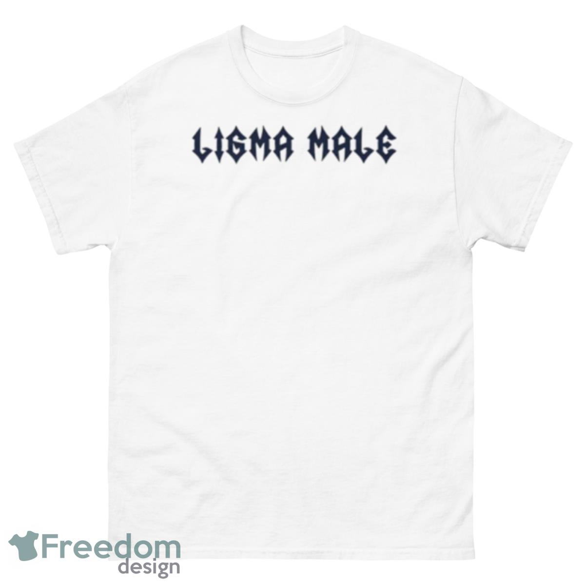 Ligma Male Shirt - 500 Men’s Classic Tee Gildan