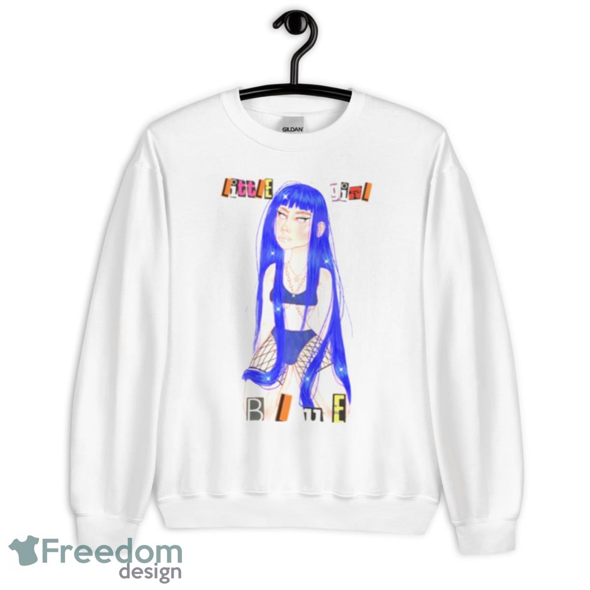 Little Girl Blue Ashnikko L8r Boi shirt - Unisex Heavy Blend Crewneck Sweatshirt