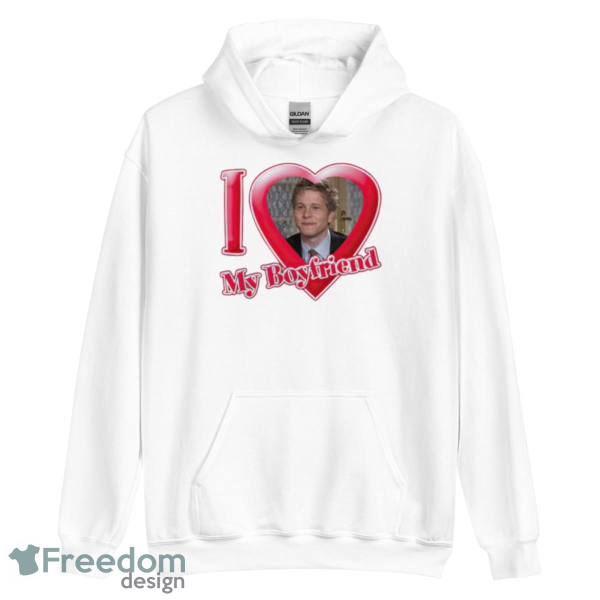 Logan Huntzberger I love my boyfriend shirt - Unisex Heavy Blend Hooded Sweatshirt Logan Huntzberger I love my boyfriend shirt - Unisex Heavy Blend Hooded Sweatshirt