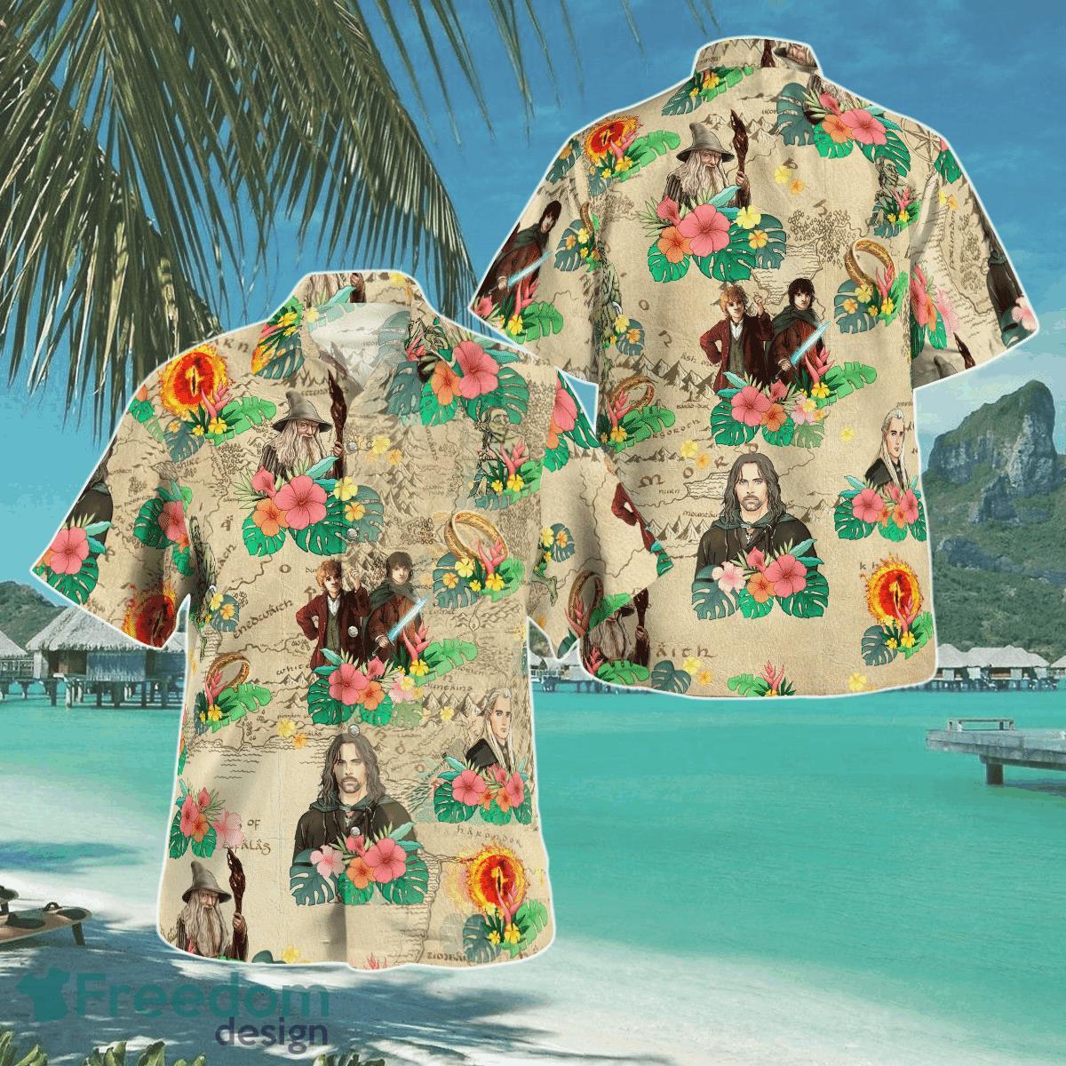 Lord Of The Rings Tropical Hawaiian Shirt Aloha Aloha Shirt For Men Women Product Photo 1