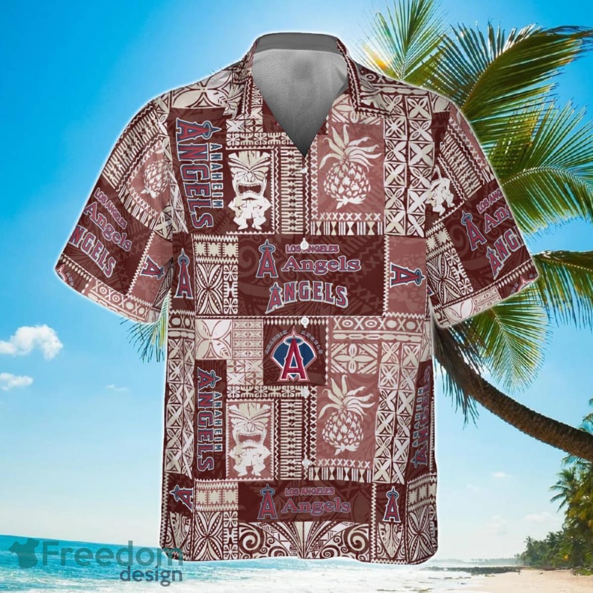 Los Angeles Angels Major League Baseball 2023 Hawaiian Shirt