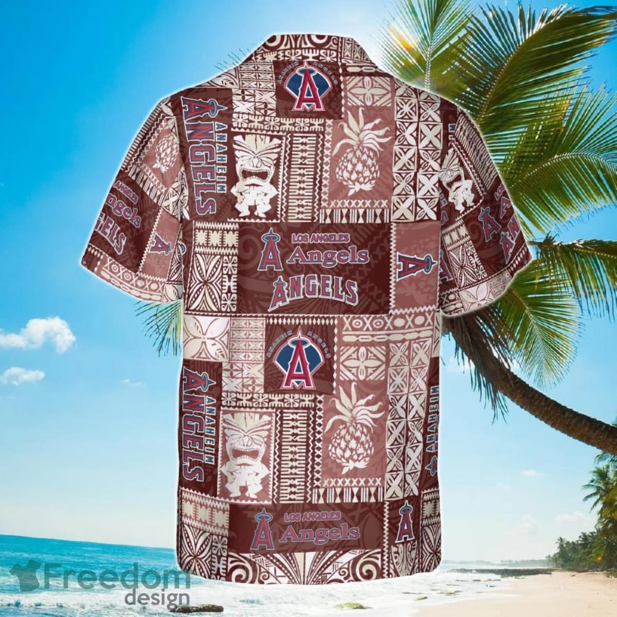 Los Angeles Angels Major League Baseball 2023 Hawaiian Shirt - Freedomdesign