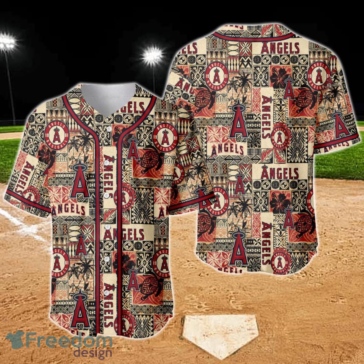 Los Angeles Angels Major League Baseball AOP Baseball Jersey Product Photo 1