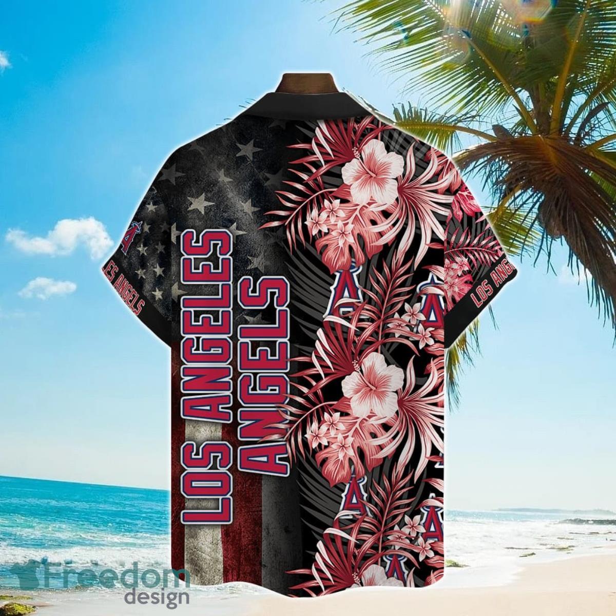 Los Angeles Dodgers MLB Hawaiian Shirt Coconut AOP Custom Name New