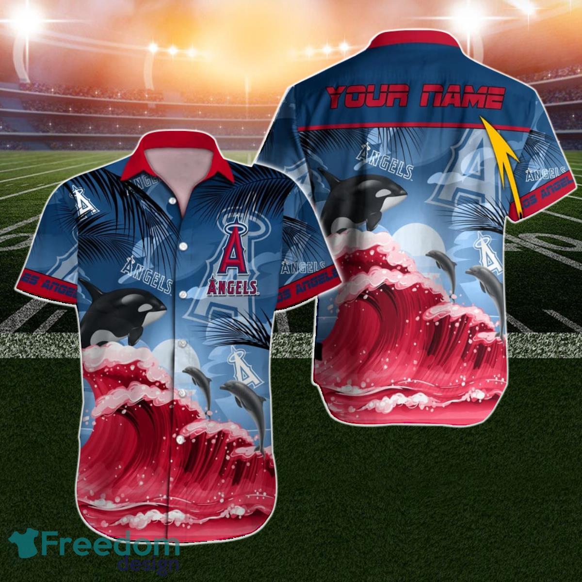 Los Angeles Angels MLB Hawaiian Shirt Custom Hawaii Shirt For Men Women Gift Product Photo 1