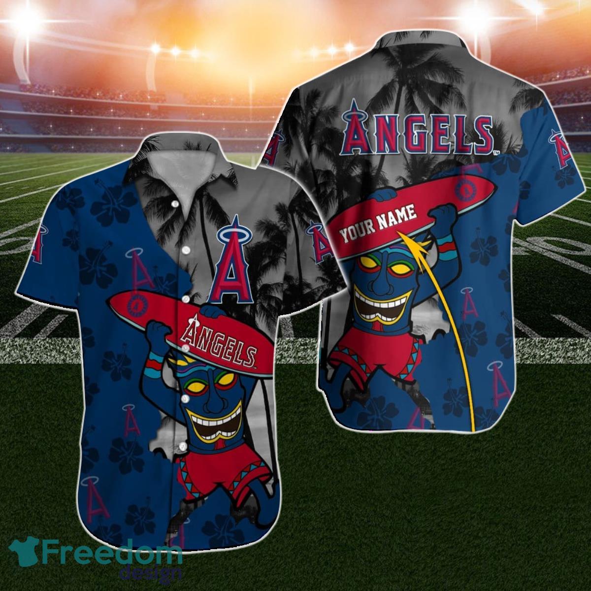 Los Angeles Angels MLB Hawaiian Shirt Custom Hawaii Shirt For Men Women Product Photo 1