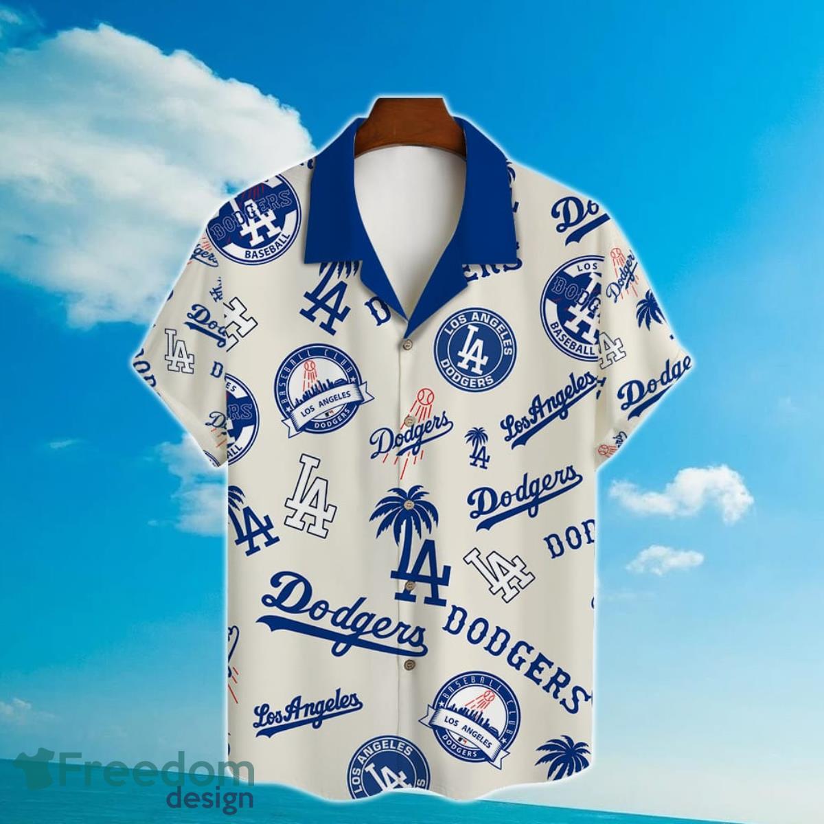 Los Angeles Dodgers Major League Baseball MLB 3D Hawaiian Shirt For Real Fans Product Photo 2