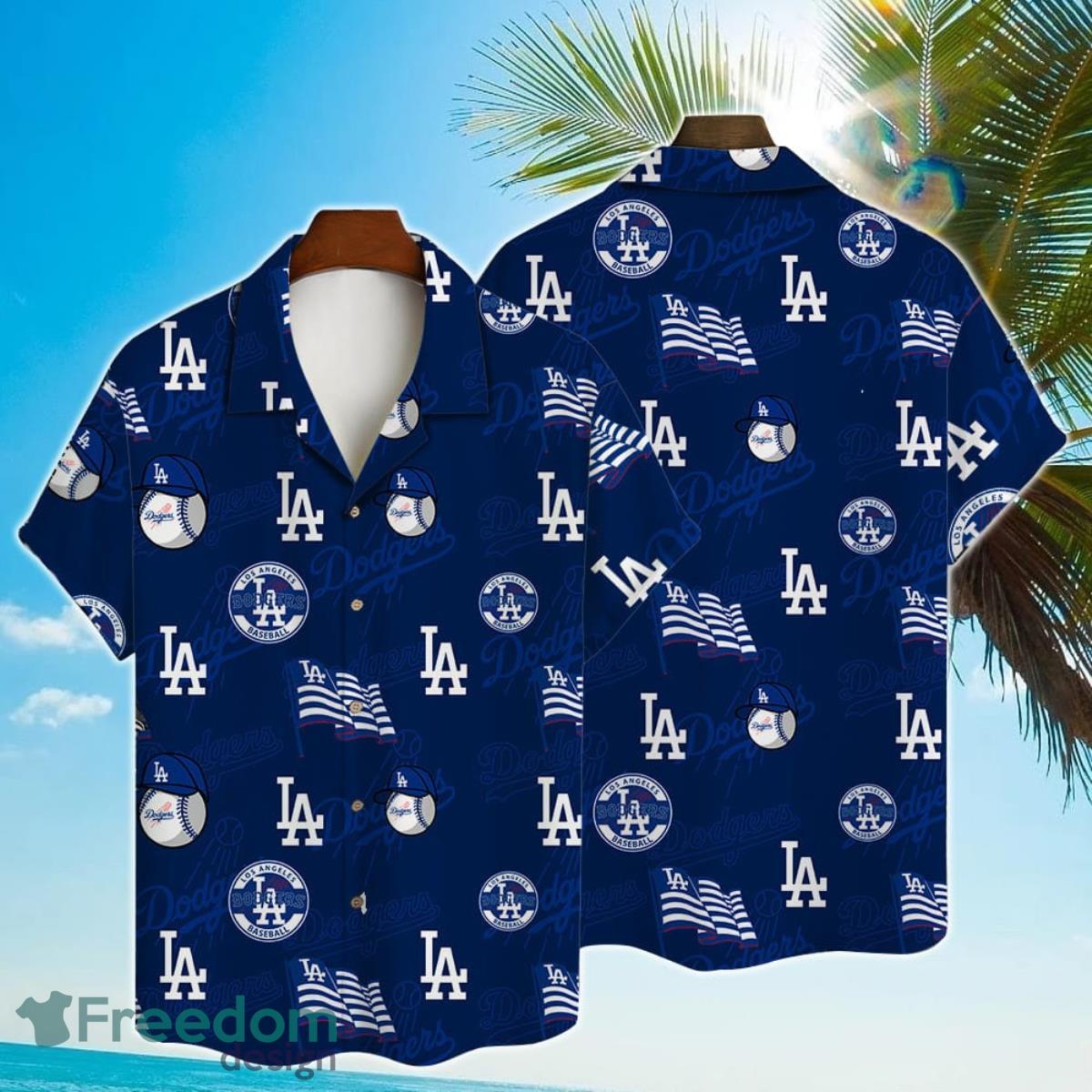 Personalized Los Angeles Dodgers Mascot All Over Print 3D Baseball