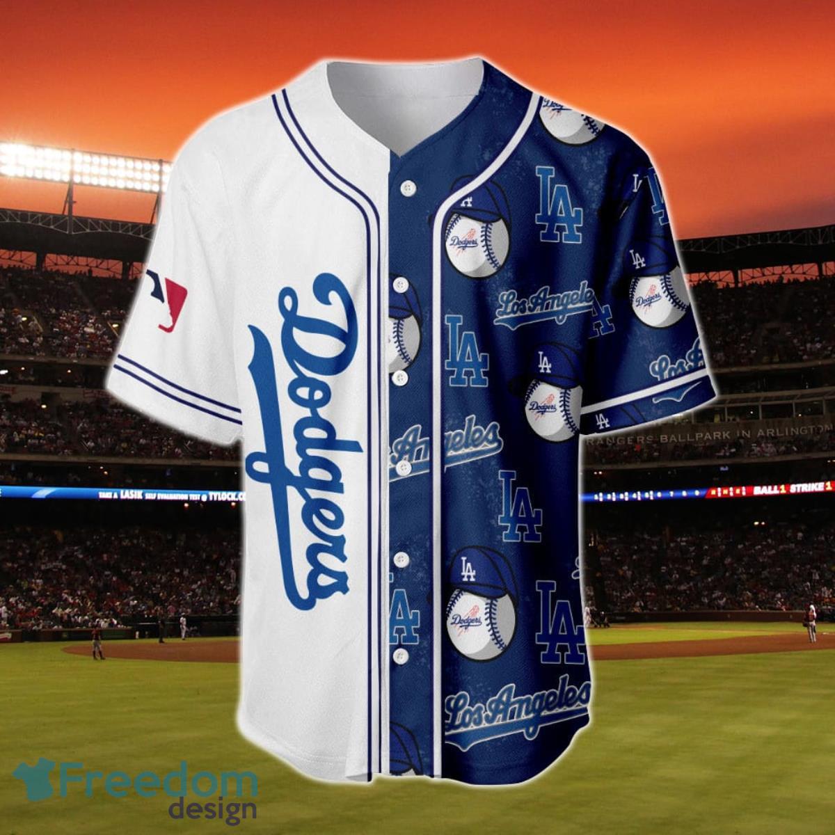 Los Angeles Dodgers MLB 3D Baseball Jersey Shirt For Men Women Personalized Product Photo 2