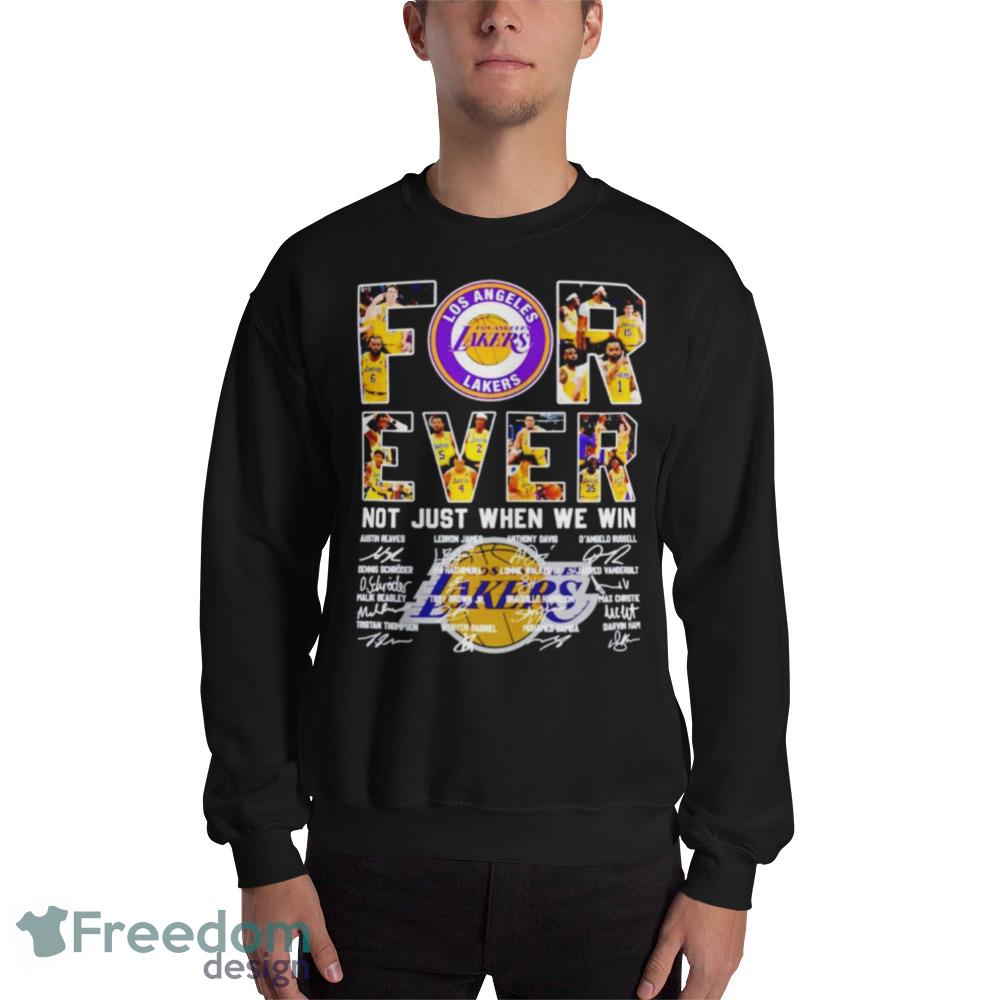 Los Angeles Lakers Nike Max 90 1 Long Sleeve T-Shirt - Black - Mens