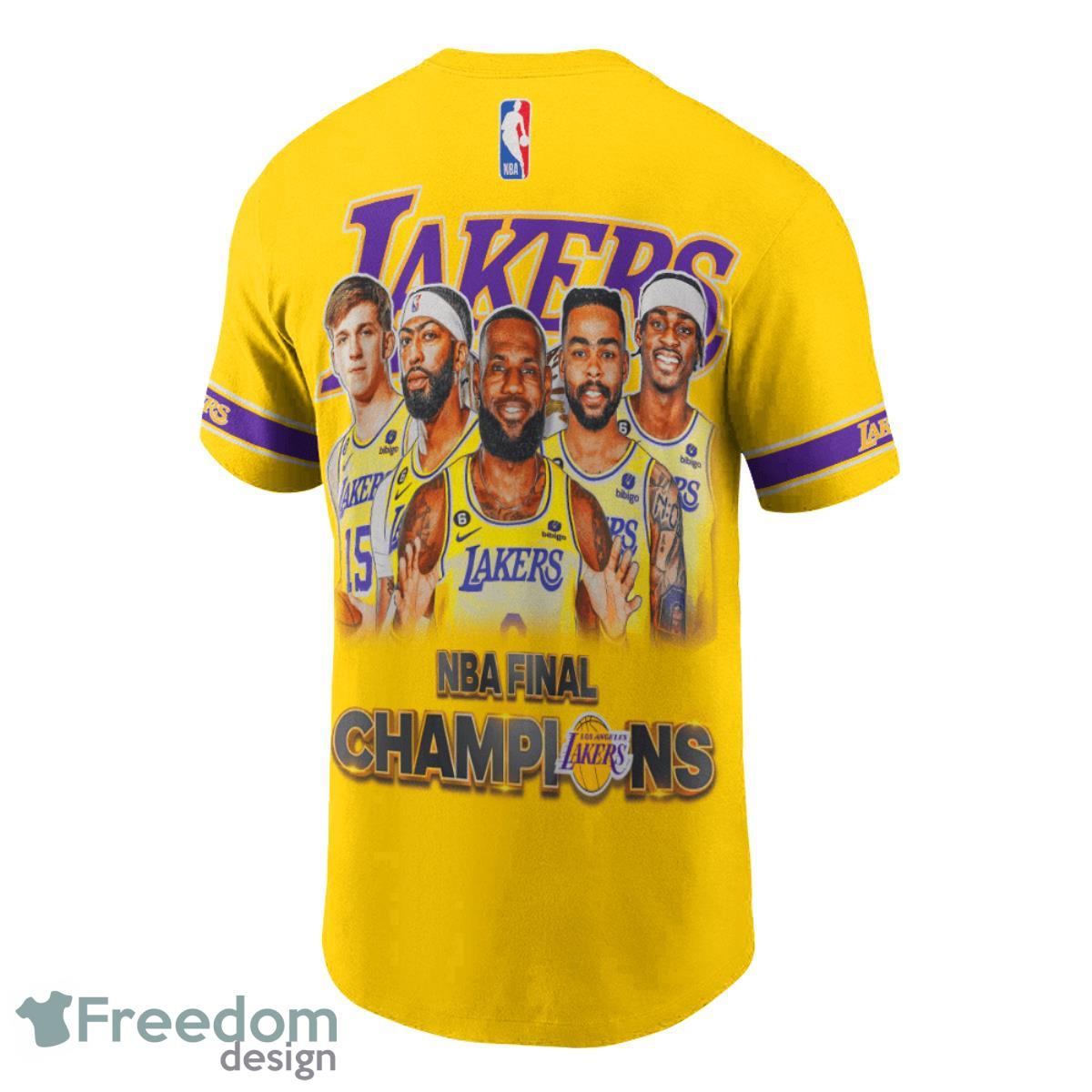 Los Angeles Lakers Dynasty National Basketball Association 2023 3D T-Shirt