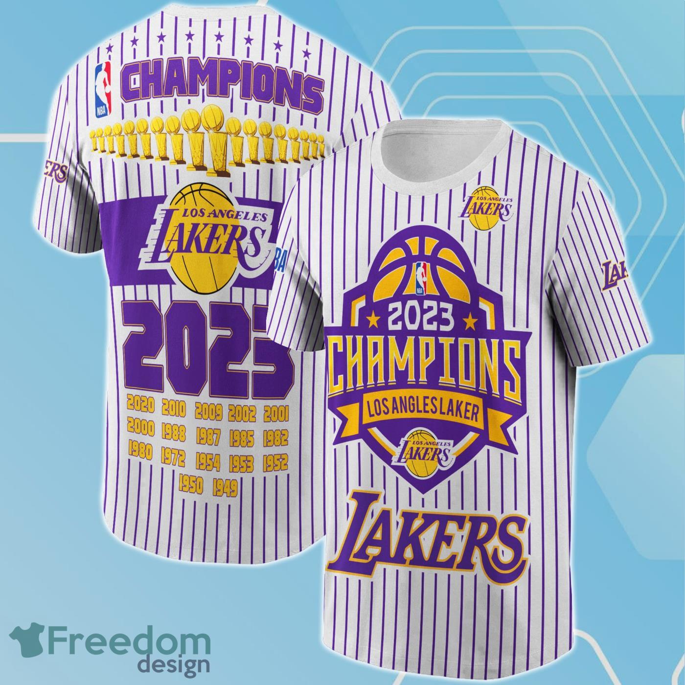 Los Angeles Lakers National Basketball Association 2023 Unisex Shirt For True Fans Product Photo 1