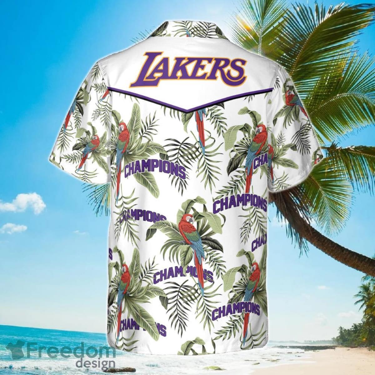 Los Angeles Lakers NBA Fans Gift Hawaiian Shirt - Freedomdesign