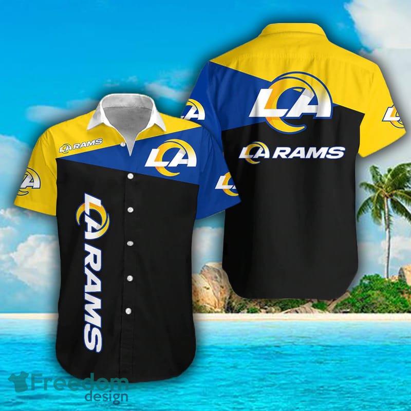 Los Angeles Rams 3D Hawaiian Shirts design Men And Women For Fans -  Freedomdesign