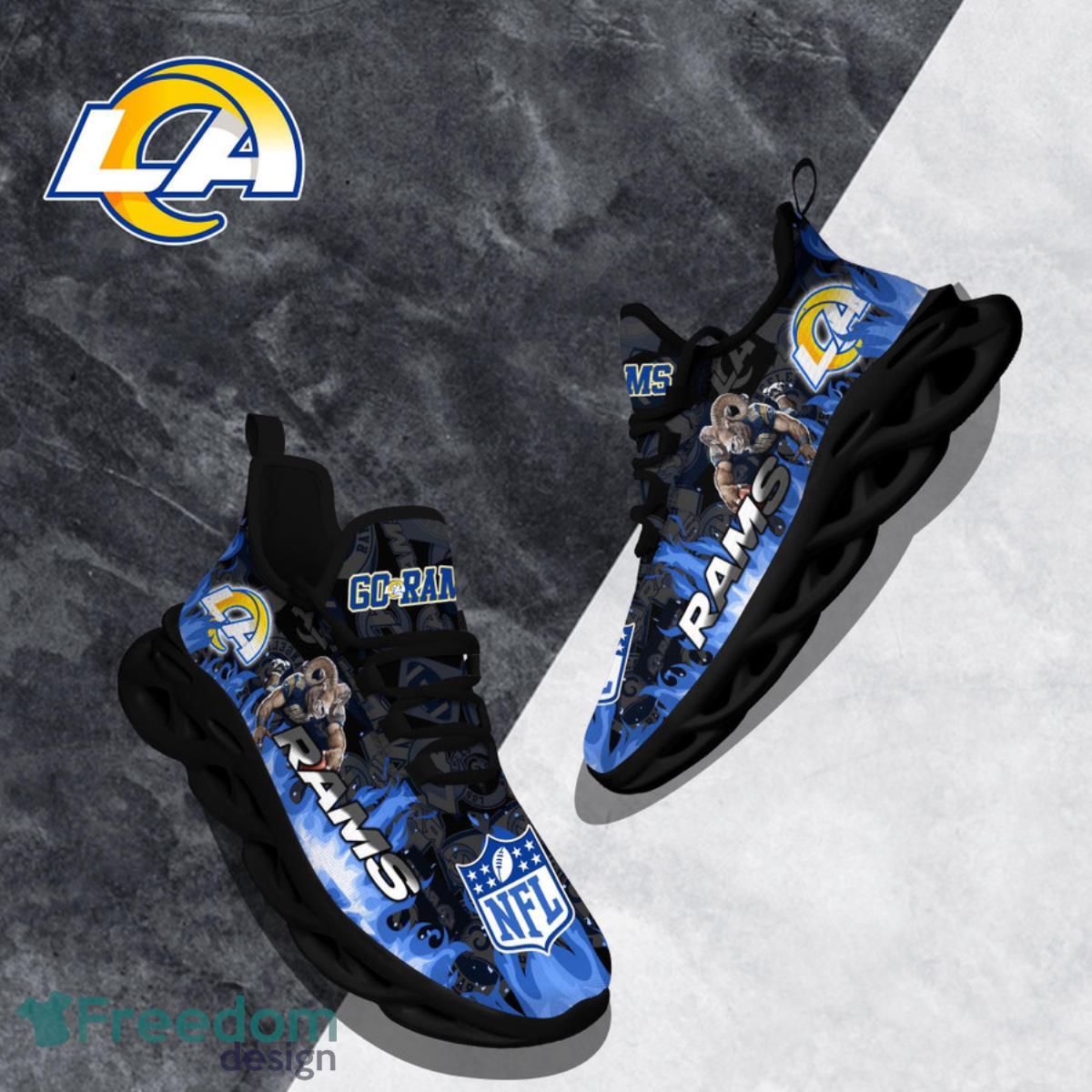 Los Angeles Rams NFL Clunky Max Soul Shoes Best Gift For Fans Product Photo 1