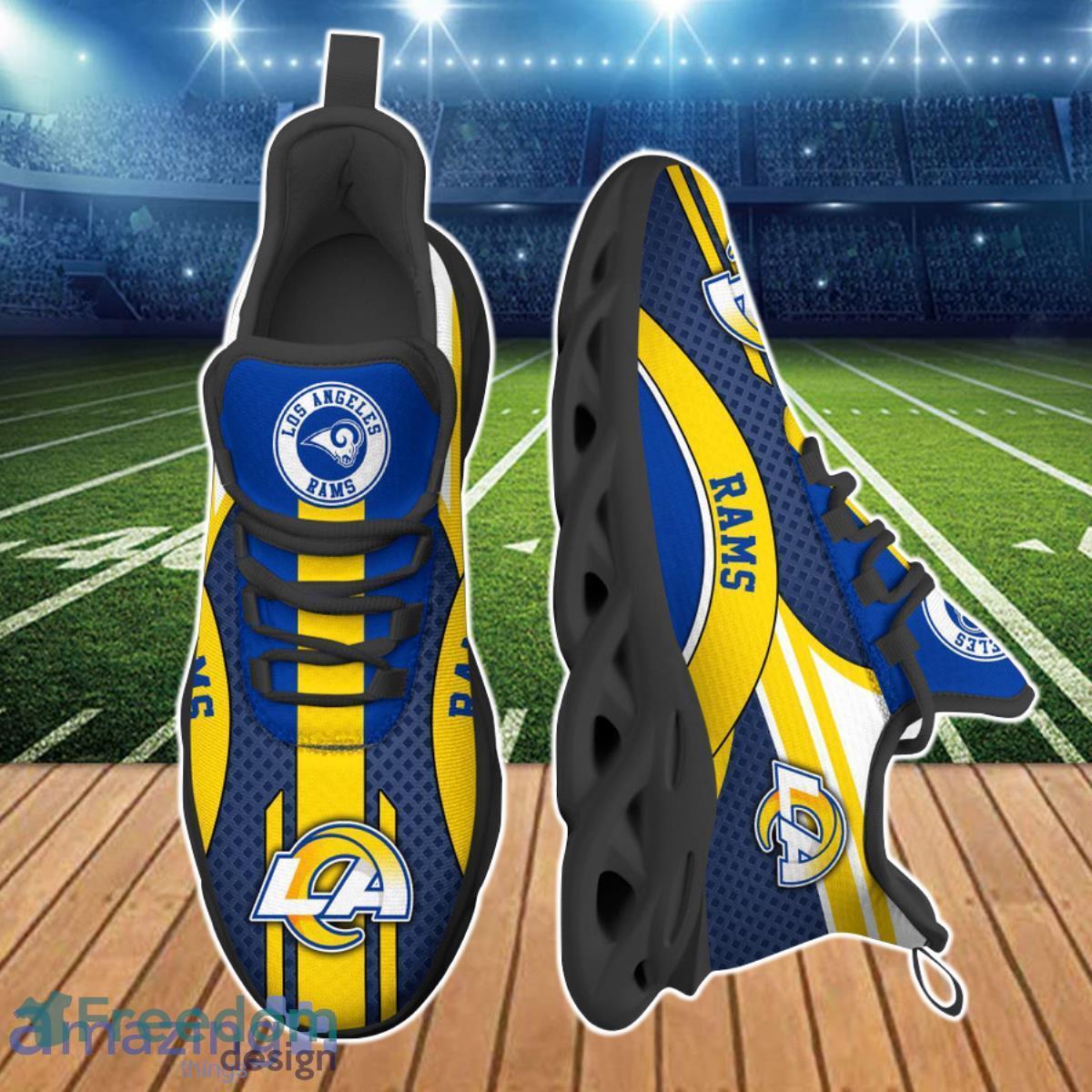 Los Angeles Rams NFL Clunky Max Soul Shoes Custom Name Unique Gift For Real Fans Product Photo 2