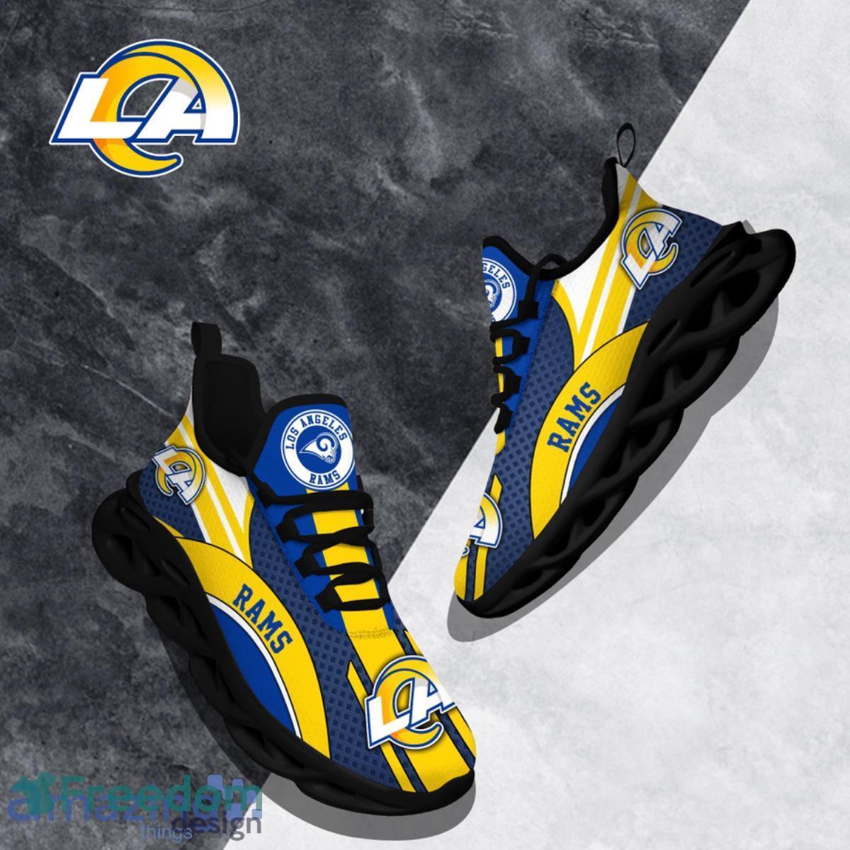 Los Angeles Rams NFL Clunky Max Soul Shoes Custom Name Unique Gift For Real Fans Product Photo 1