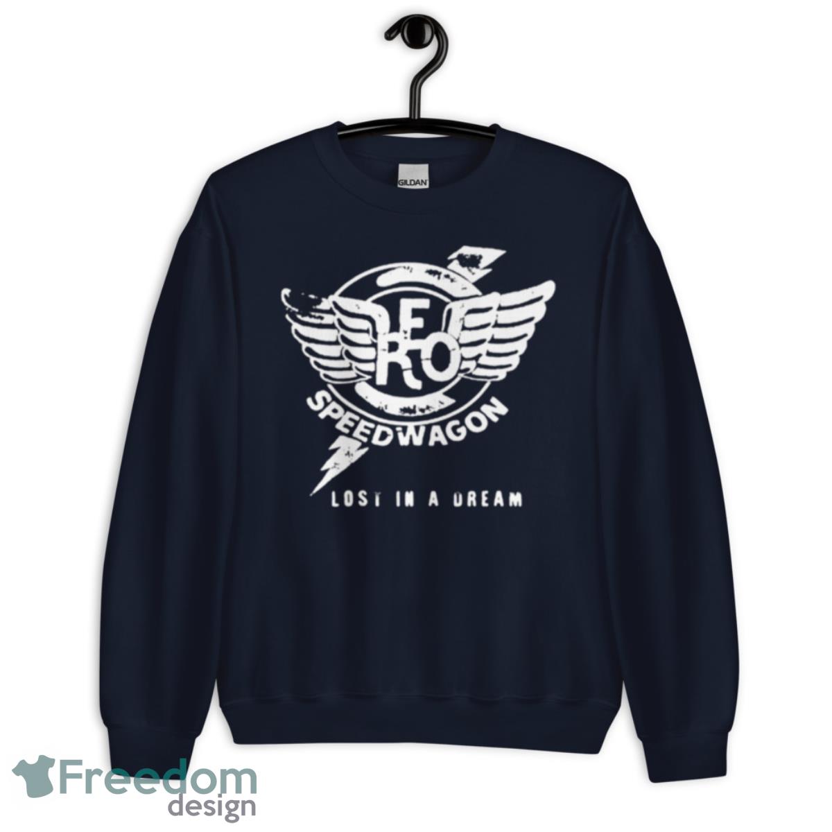 Lost In A Dream Reo Speedwagon shirt - Unisex Crewneck Sweatshirt-1