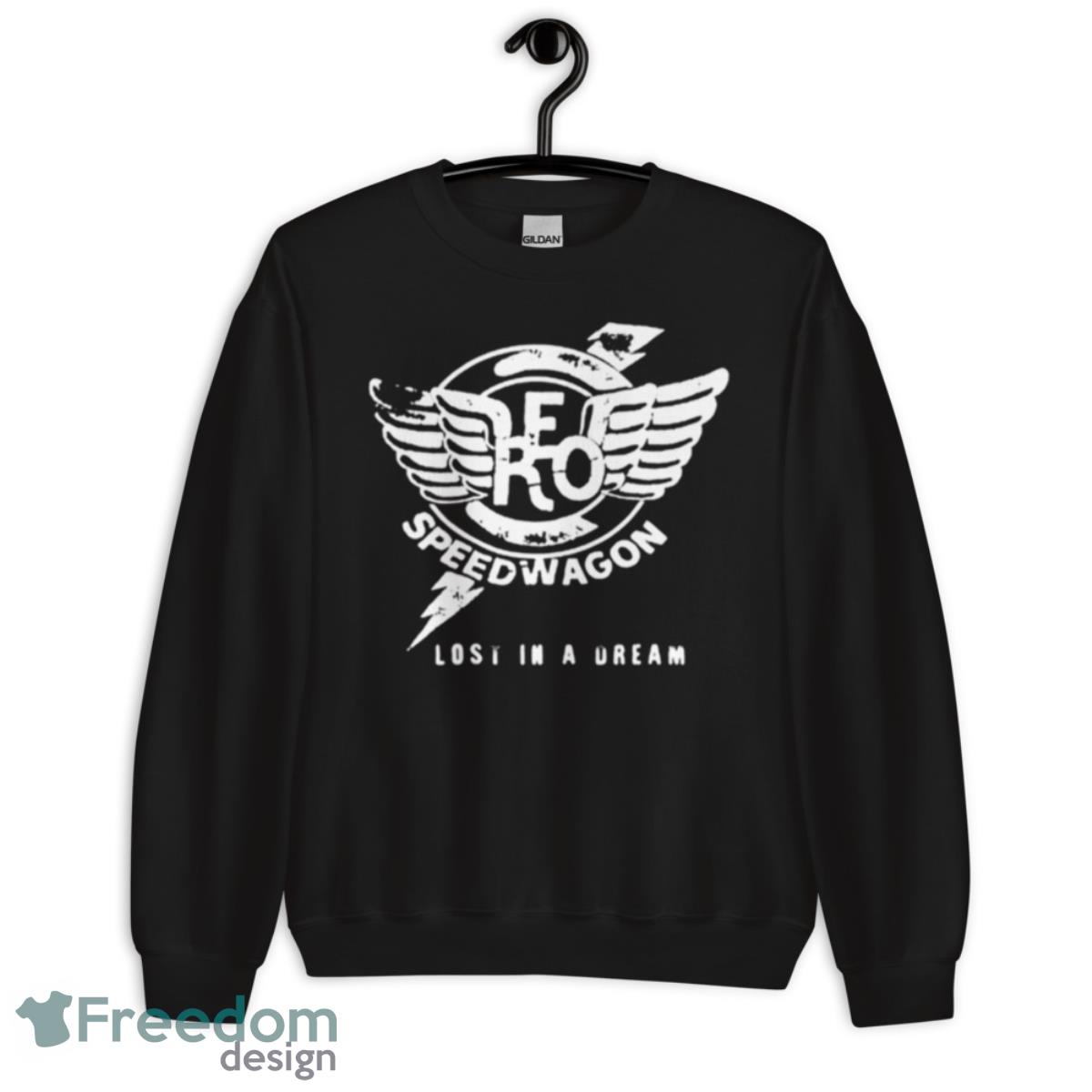 Lost In A Dream Reo Speedwagon shirt - Unisex Crewneck Sweatshirt Lost In A Dream Reo Speedwagon shirt - Unisex Crewneck Sweatshirt