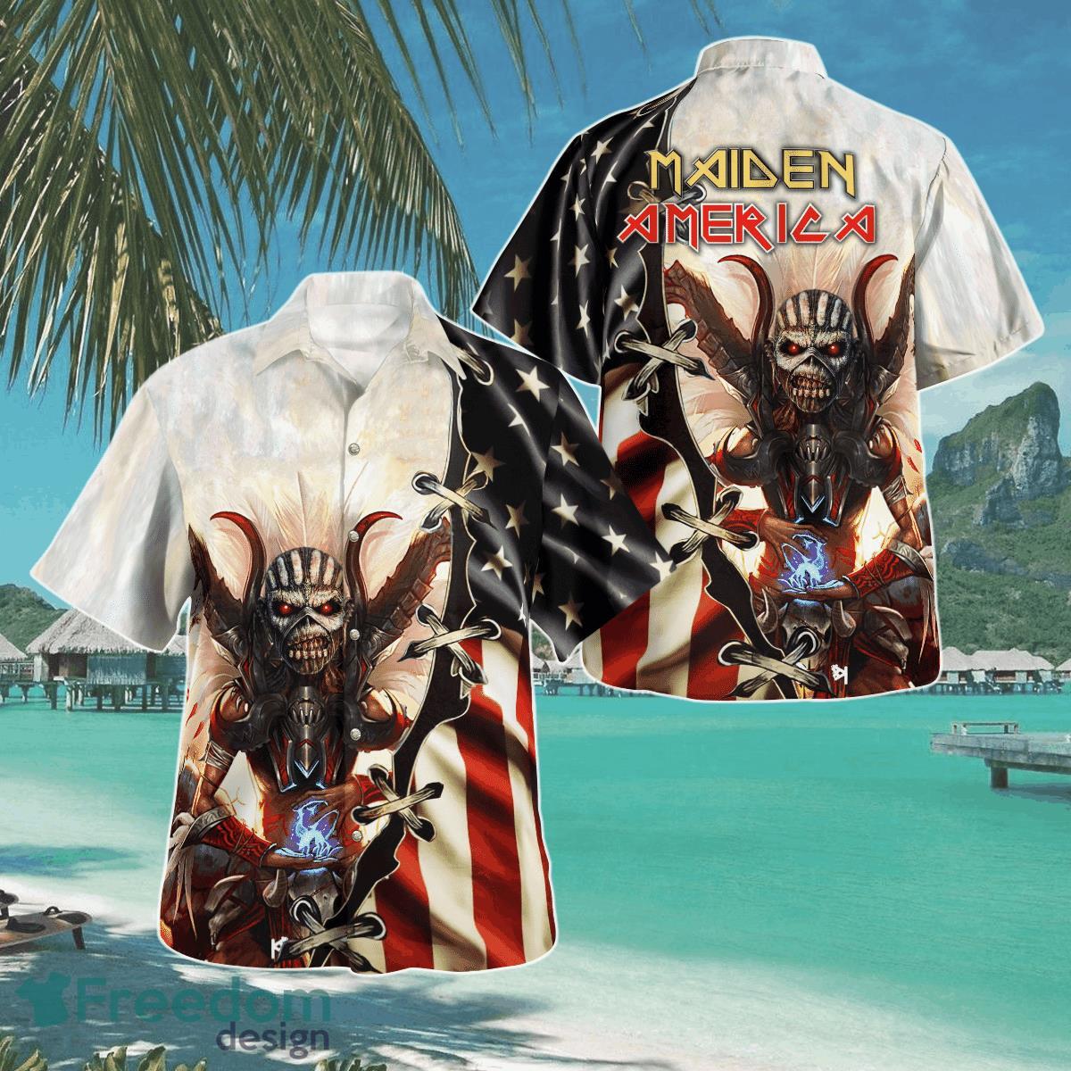 Maiden America The Book Of Soul Hawaiian Shirt Aloha Shirt For Men Women Product Photo 1