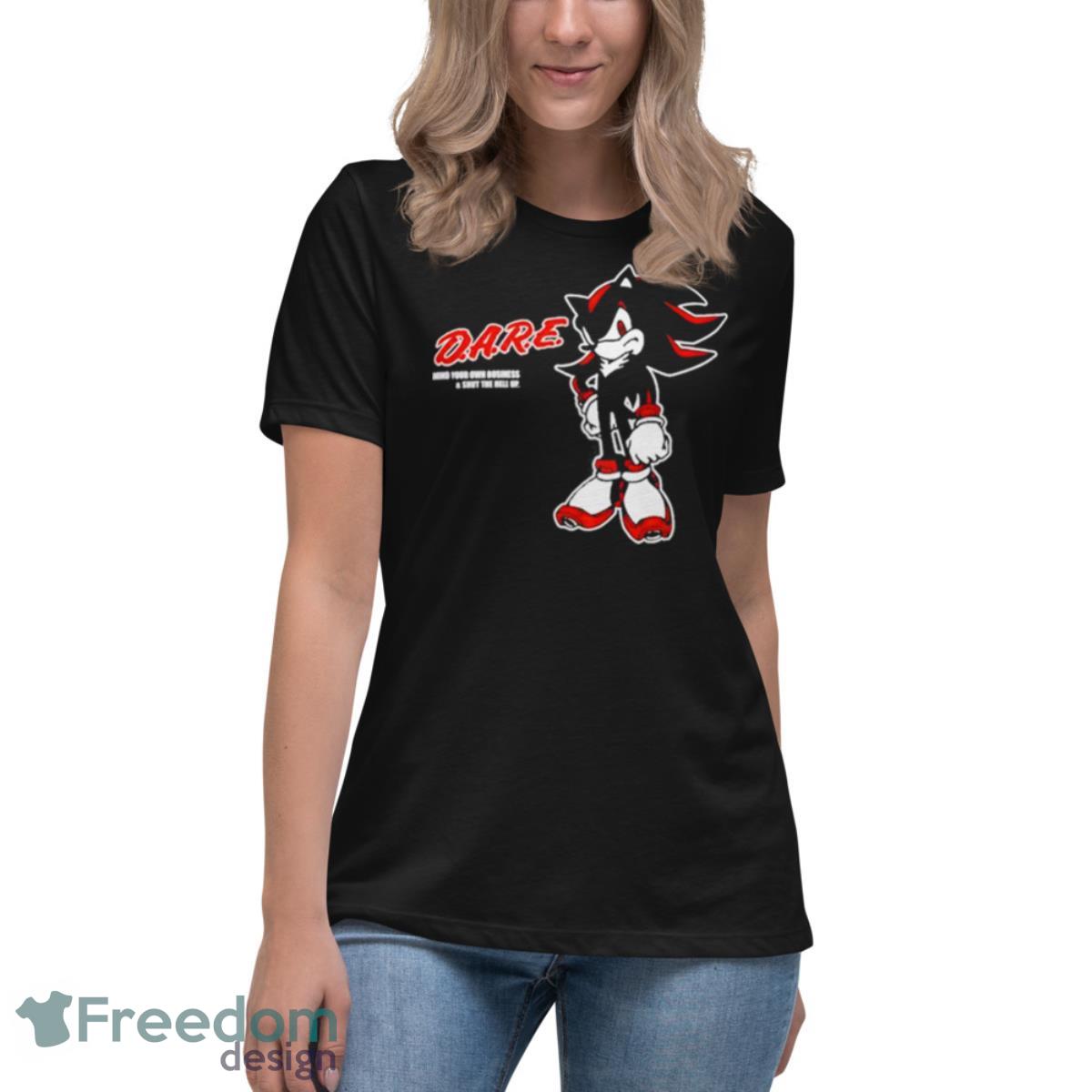 Mamono Darehog 2 Shirt - Womens Relaxed Short Sleeve Jersey Tee Mamono Darehog 2 Shirt - Womens Relaxed Short Sleeve Jersey Tee