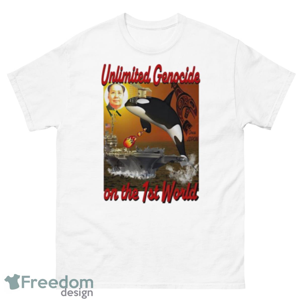 Mao Unlimited Genocide On The 1st World Shirt - 500 Men’s Classic Tee Gildan