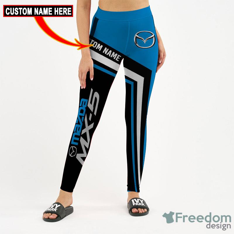 Mazda MX5 Skull 3D Full Printing Custom Name Leggings And Hollow Tank - Mazda MX5 Skull 3D Hollow tank Leggings Full Printing Custom Name_9