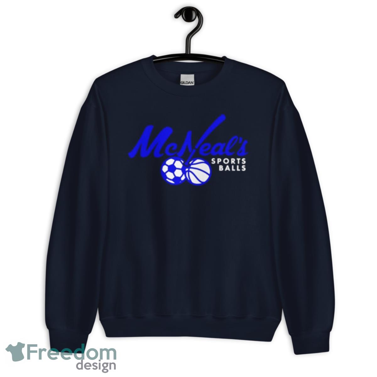 Mcneal’s Sports Balls Shirt - Unisex Crewneck Sweatshirt-1