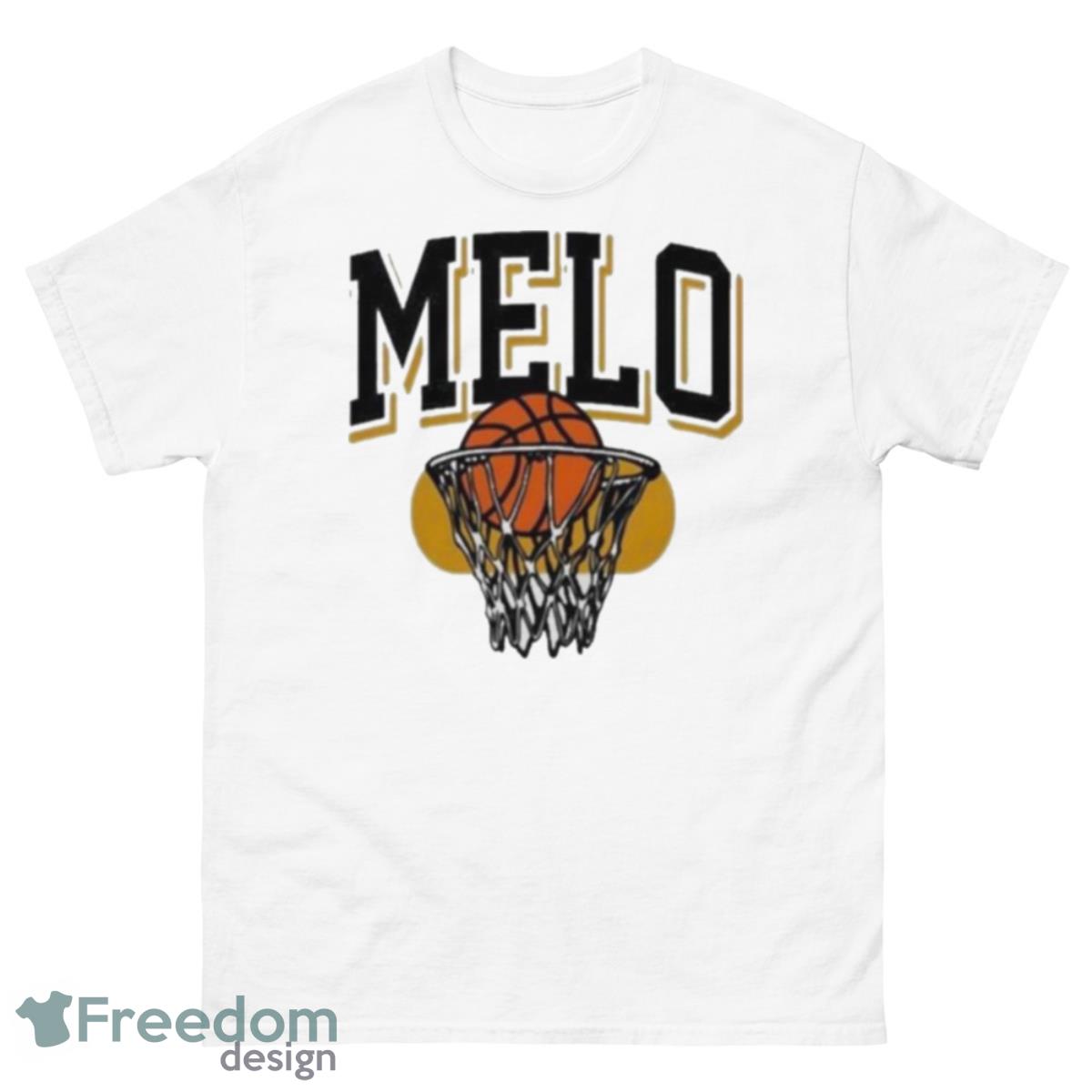 Melo Los Angeles Basketball Shirt - 500 Men’s Classic Tee Gildan