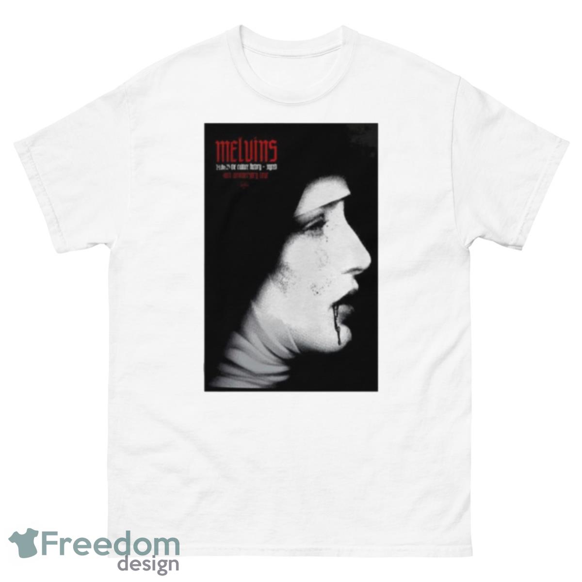 Melvins 40Th Anniversary Tour Tvornica Kulture Zagreb 14.06.2023 Shirt - 500 Men’s Classic Tee Gildan