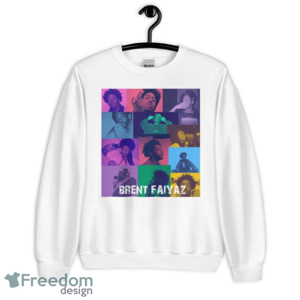 Mercedes Brent Faiyaz shirt - Unisex Heavy Blend Crewneck Sweatshirt