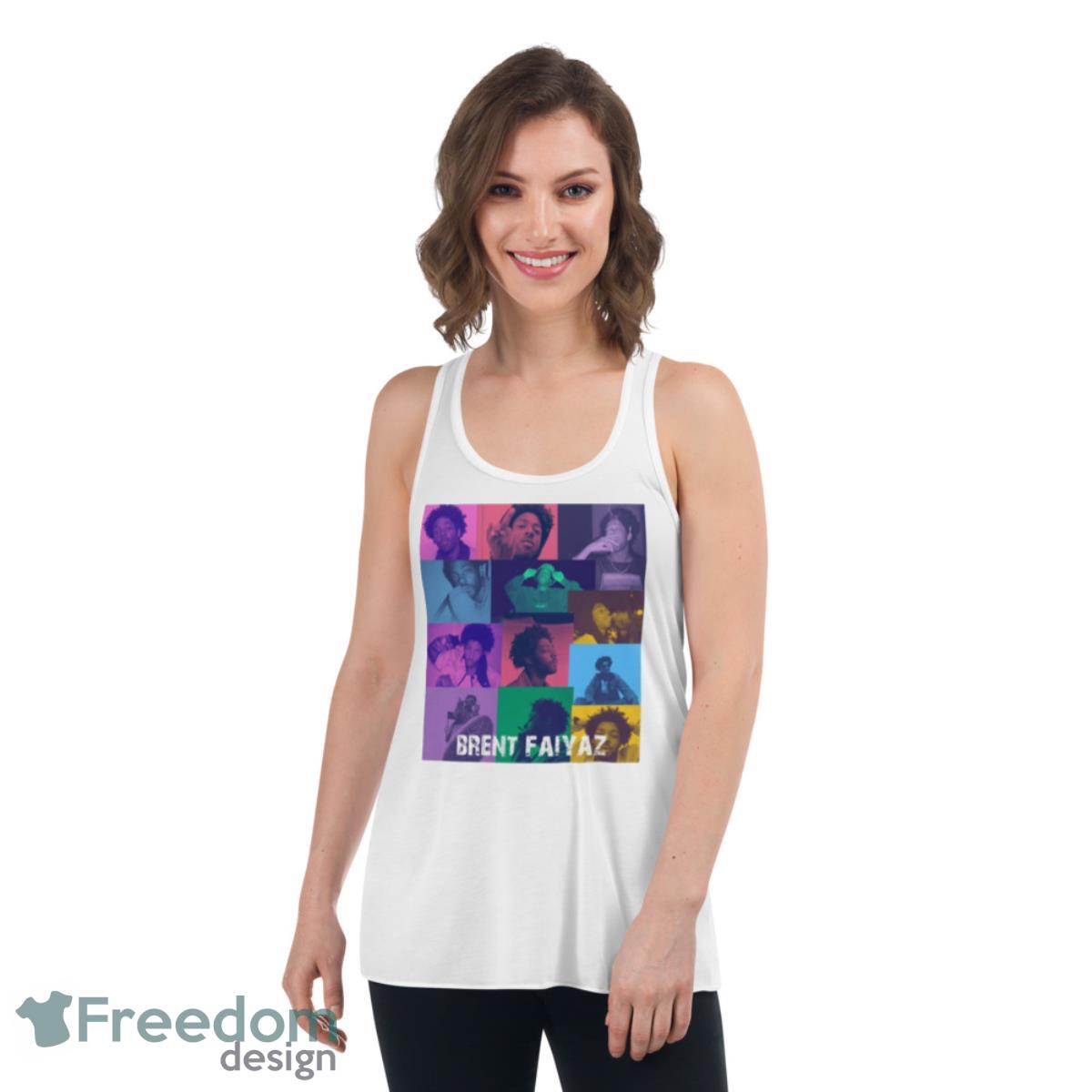 Mercedes Brent Faiyaz shirt - Womens Flowy Racerback Tank Mercedes Brent Faiyaz shirt - Womens Flowy Racerback Tank
